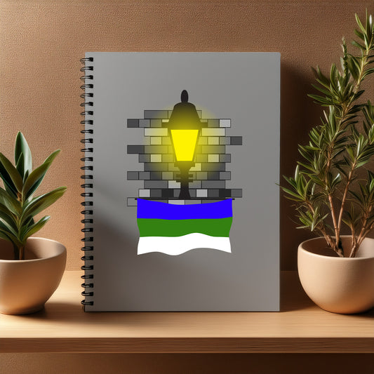 Komi  Street Lamp Bricks Notebook