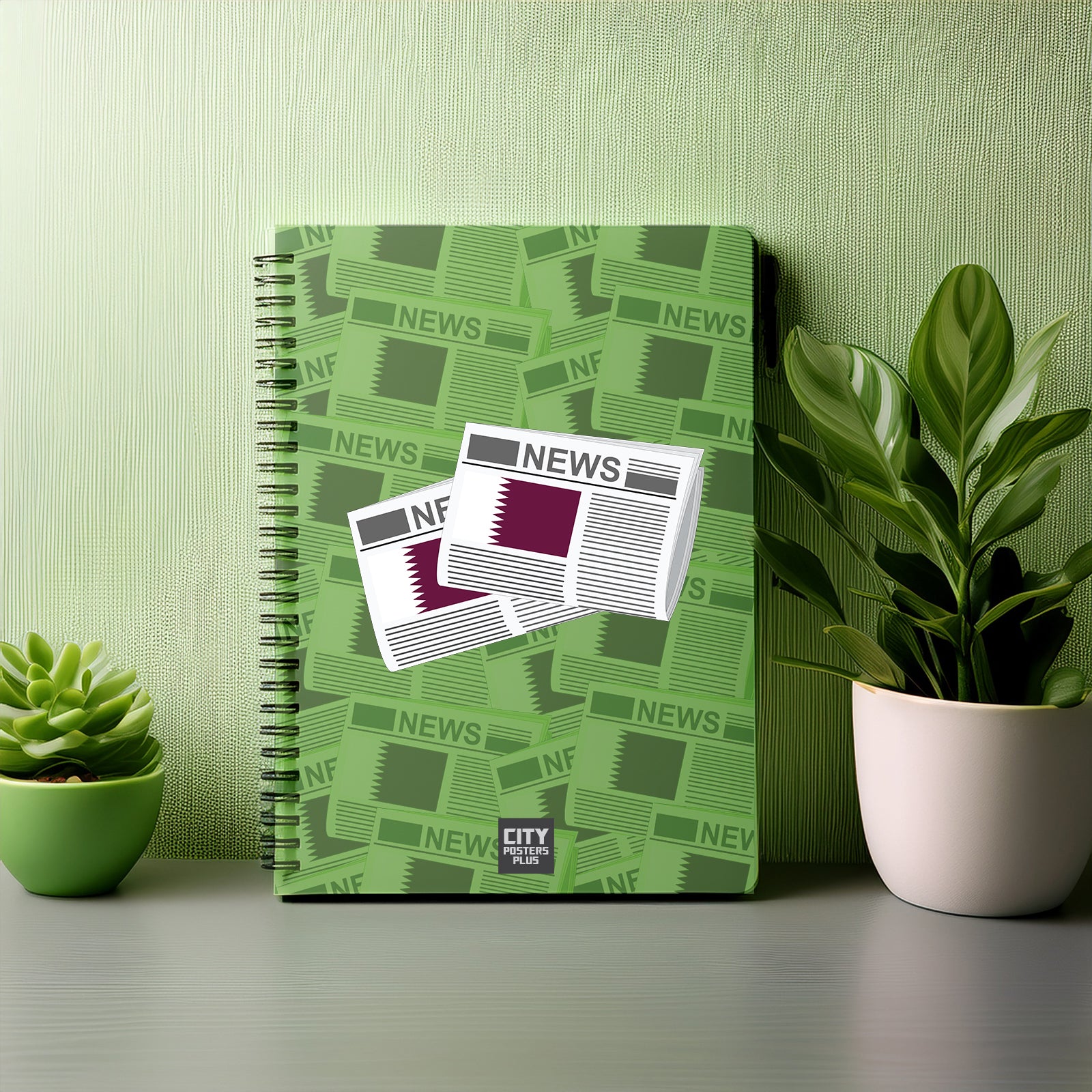 Qatar Newspapers Notebook