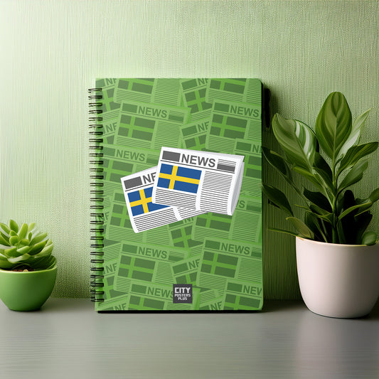 Sweden Newspapers Notebook