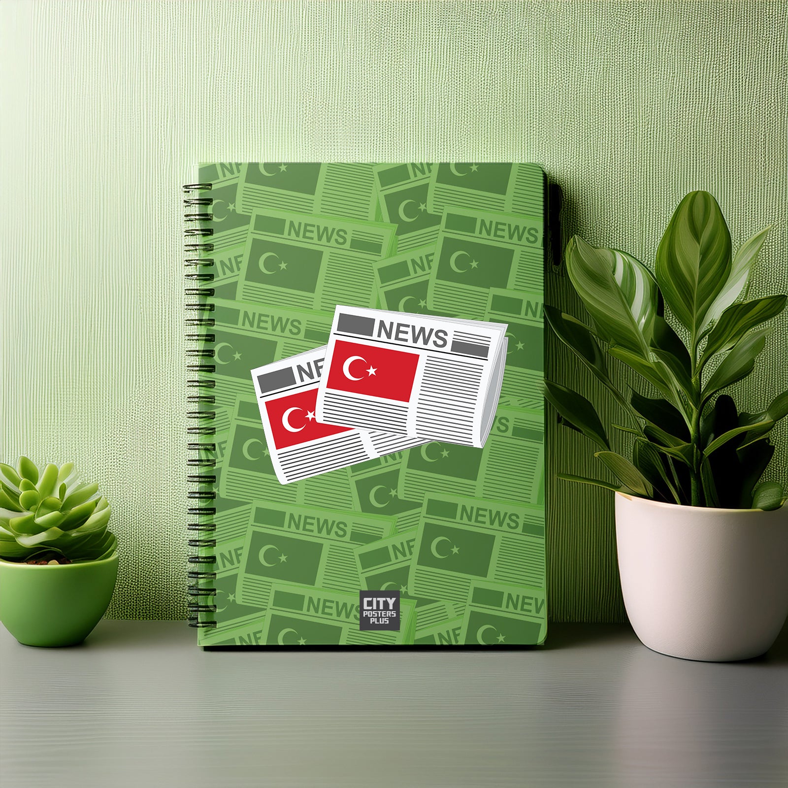 Turkey Newspapers Notebook