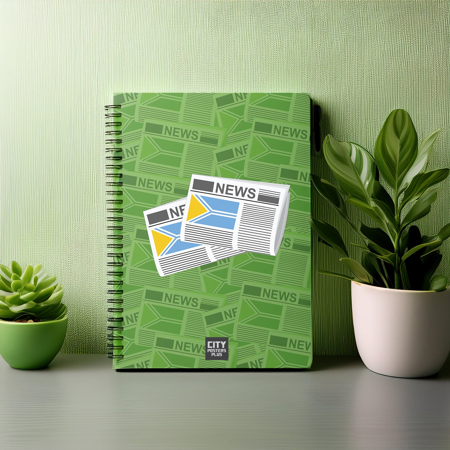 Tuva Newspapers Notebook
