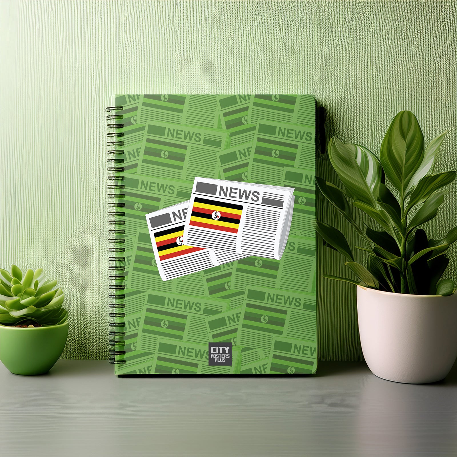 Uganda Newspapers Notebook