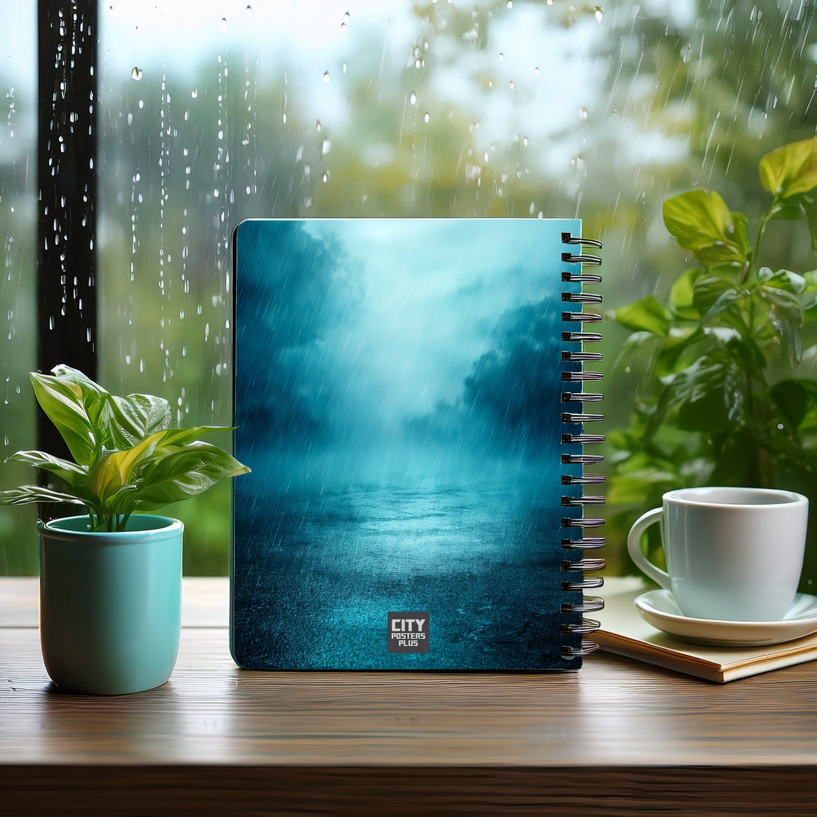 Virgin Islands US  Coffee Rain Notebook