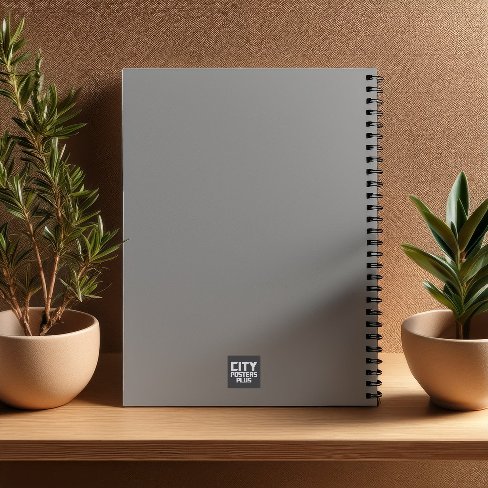 USA  Street Lamp Bricks Notebook